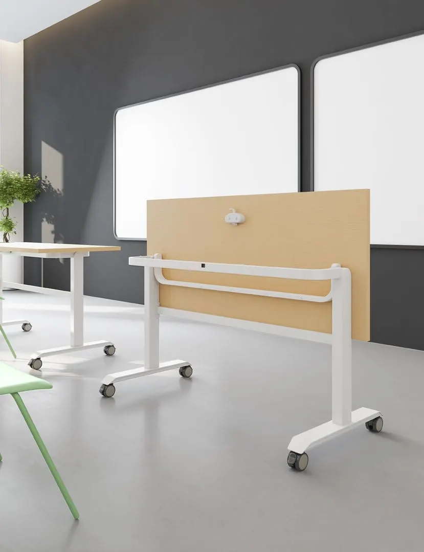 Mobile flip-top training and meeting table — MOVI, view 2