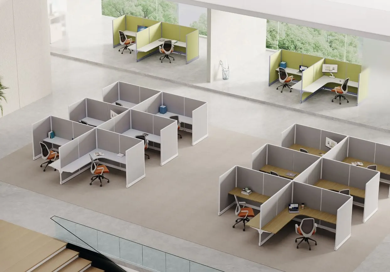 UL-listed office panel system for privacy — AO2, view 3