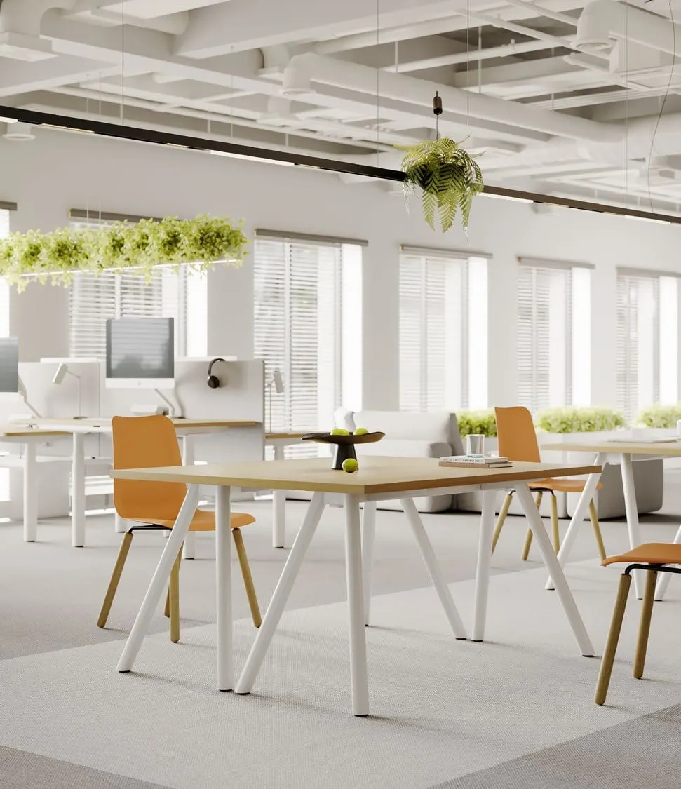 A-frame collaborative desk and table — FRAME A, view 4