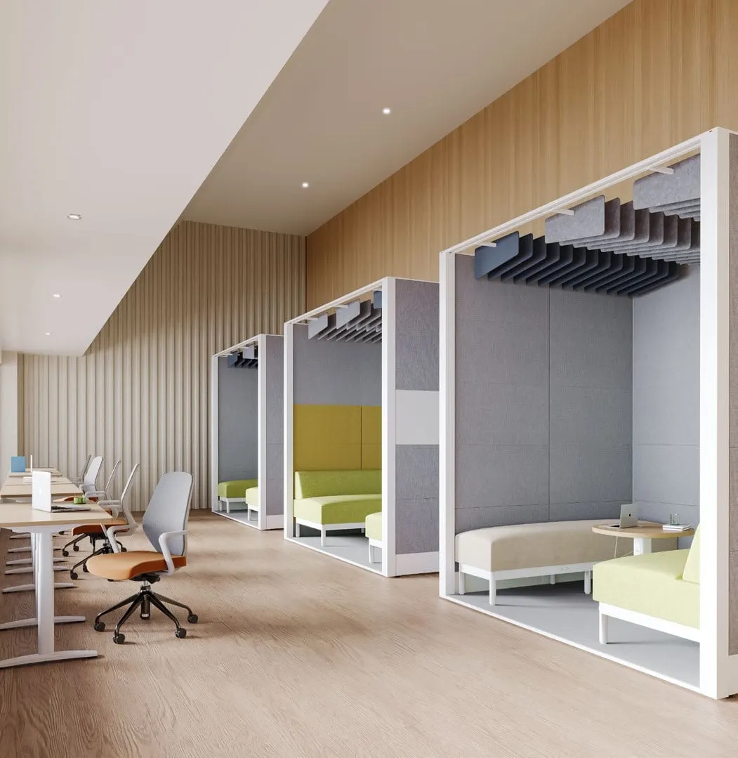 UL-listed office panel system for privacy — AO2, view 5